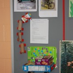 Student Artwork: Recycled Materials Vehicle Sculptures
